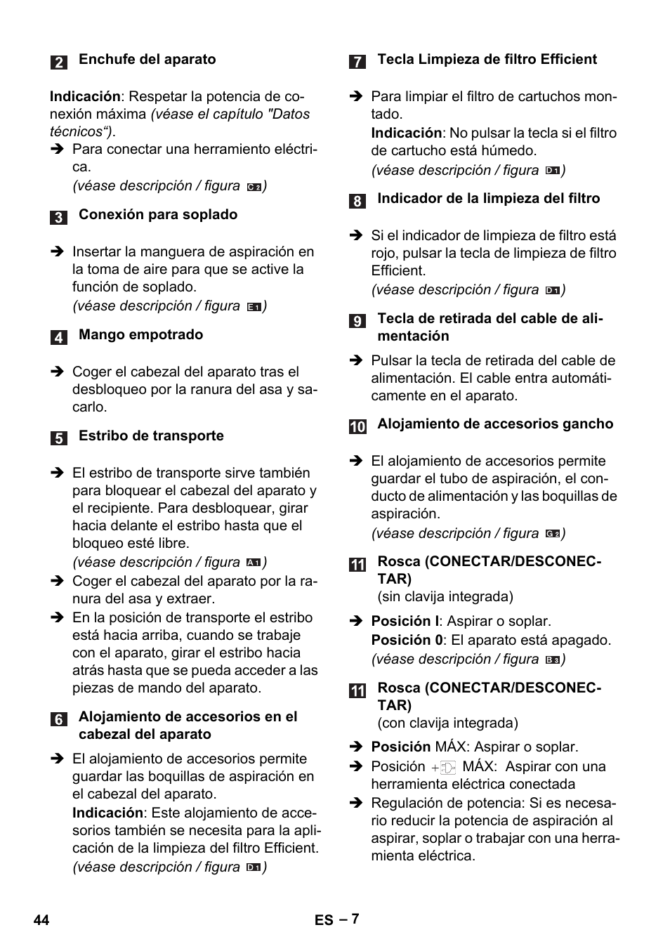 Karcher WD 5-500 M User Manual | Page 44 / 212