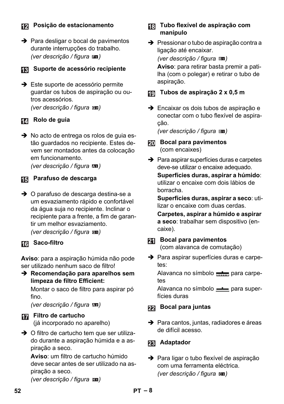 Karcher WD 5-500 M User Manual | Page 52 / 212