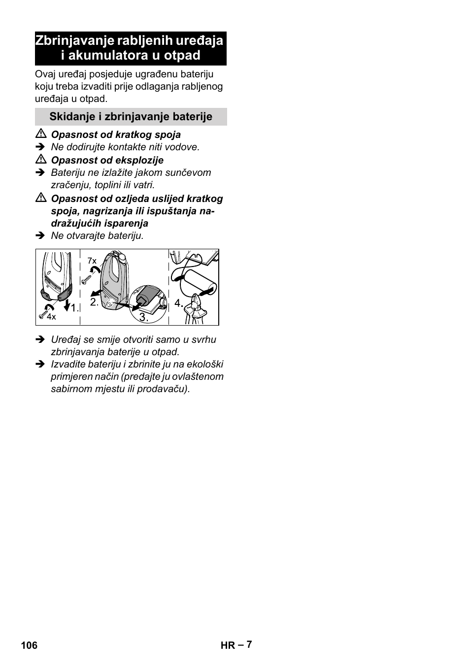 Karcher WV 75 plus User Manual | Page 106 / 144