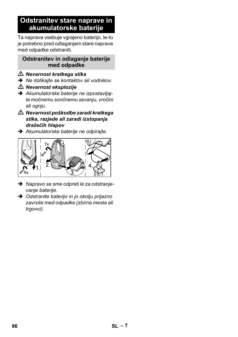 Karcher WV 75 plus User Manual | Page 86 / 144