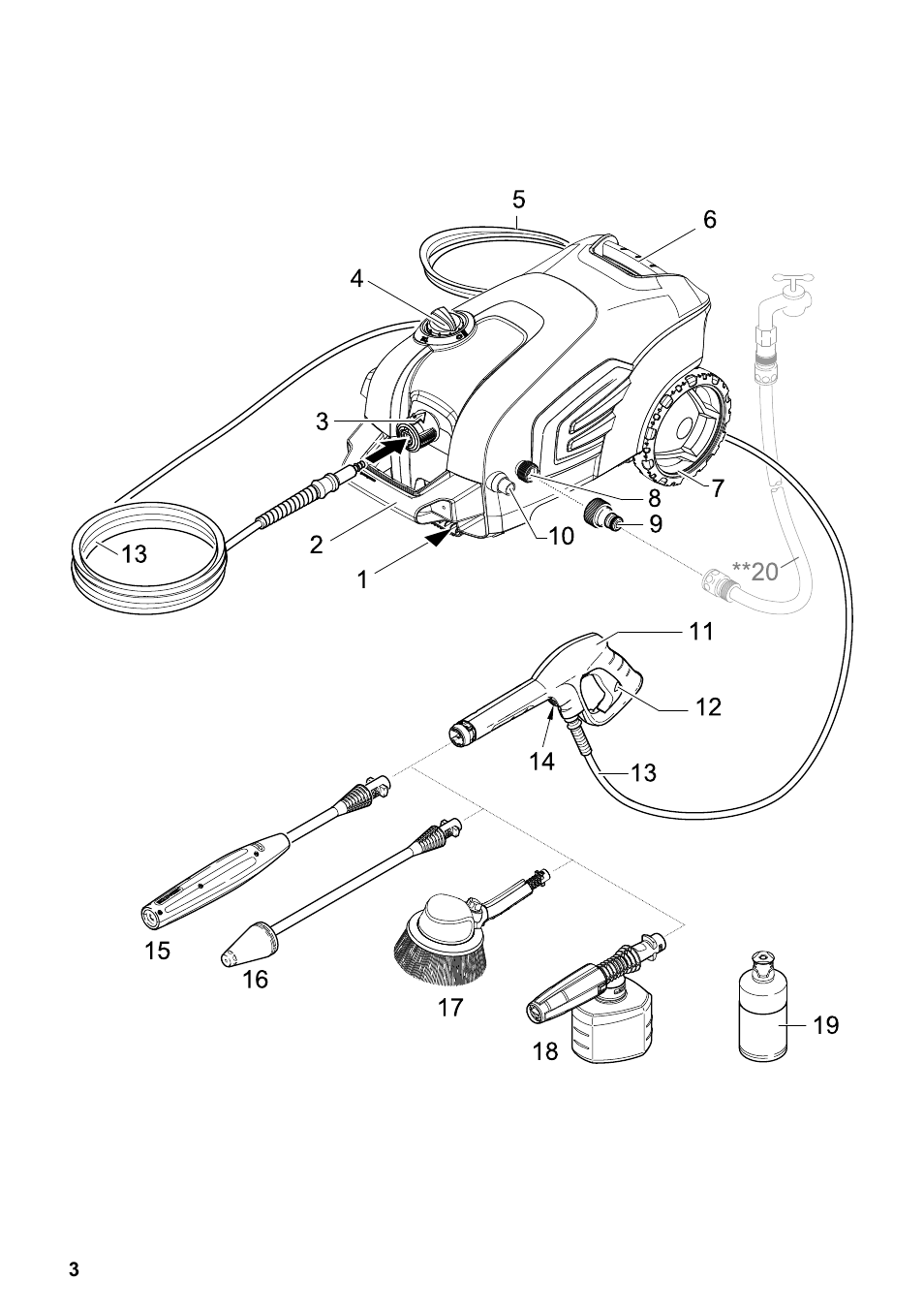 Karcher K 4 Compact Car User Manual | Page 3 / 46
