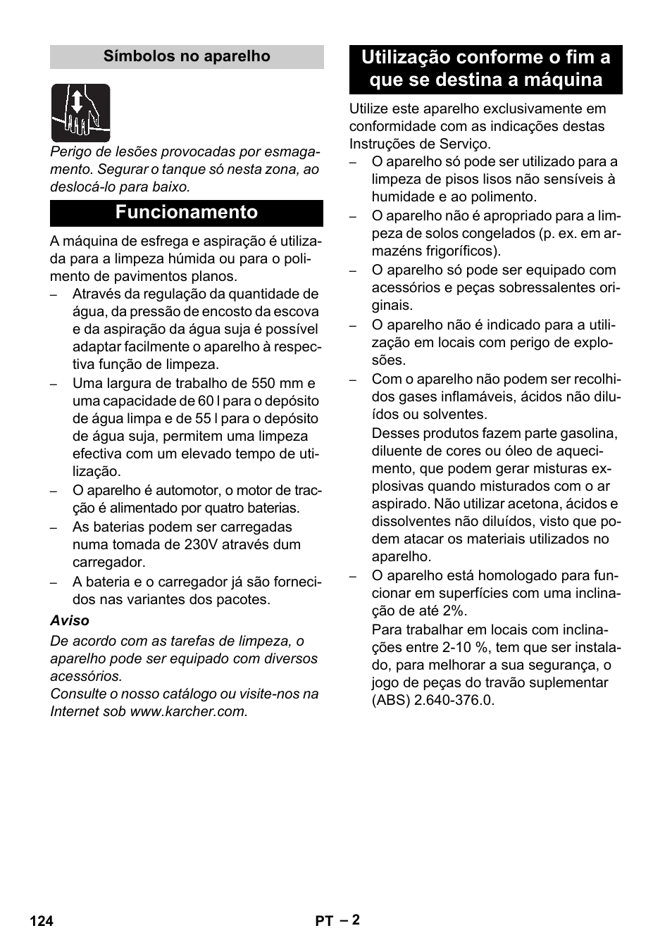 Karcher B 60 W Bp Pack User Manual | Page 124 / 550