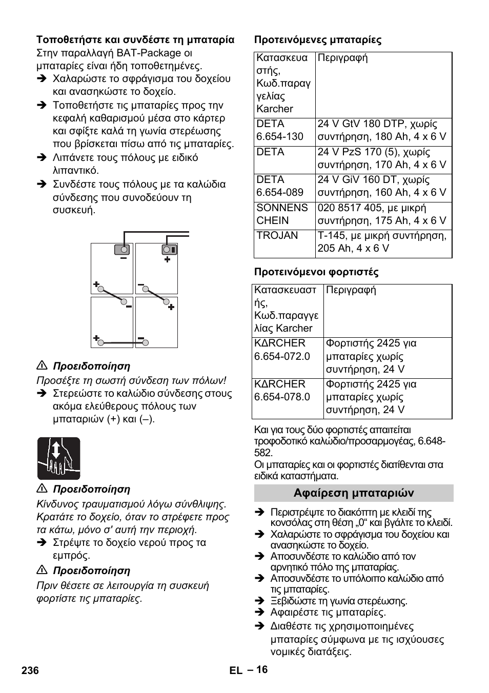 Karcher B 60 W Bp Pack User Manual | Page 236 / 550