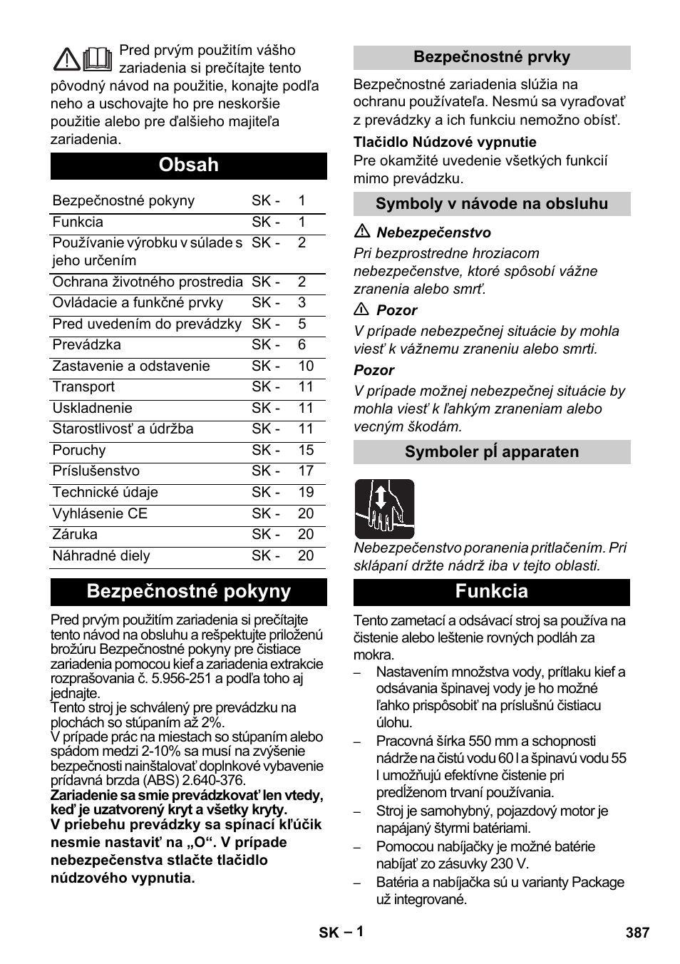 Karcher B 60 W Bp Pack User Manual | Page 387 / 550