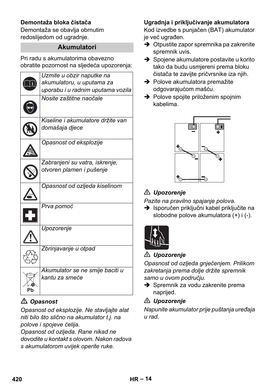 Karcher B 60 W Bp Pack User Manual | Page 420 / 550