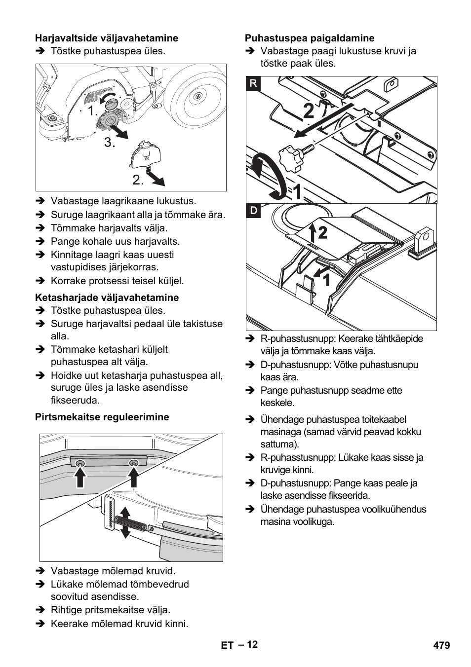 Karcher B 60 W Bp Pack User Manual | Page 479 / 550