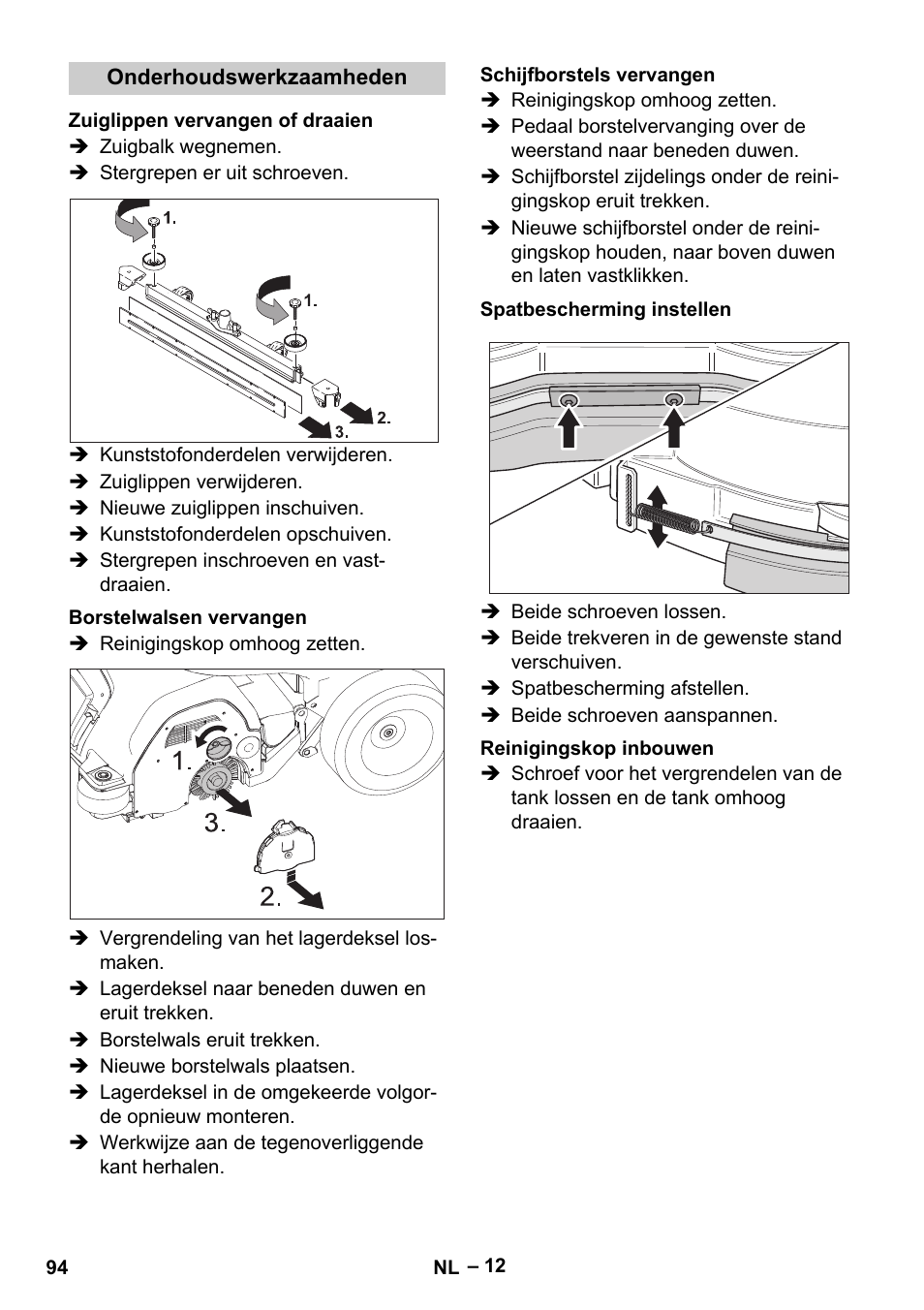 Karcher B 60 W Bp Pack User Manual | Page 94 / 550