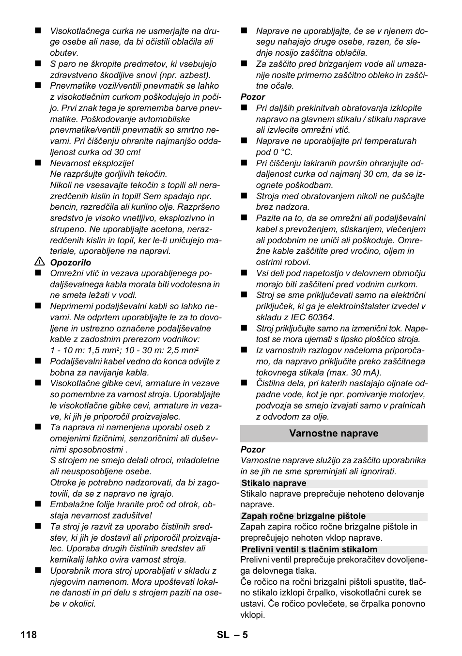 Karcher K 2 Car User Manual | Page 118 / 196