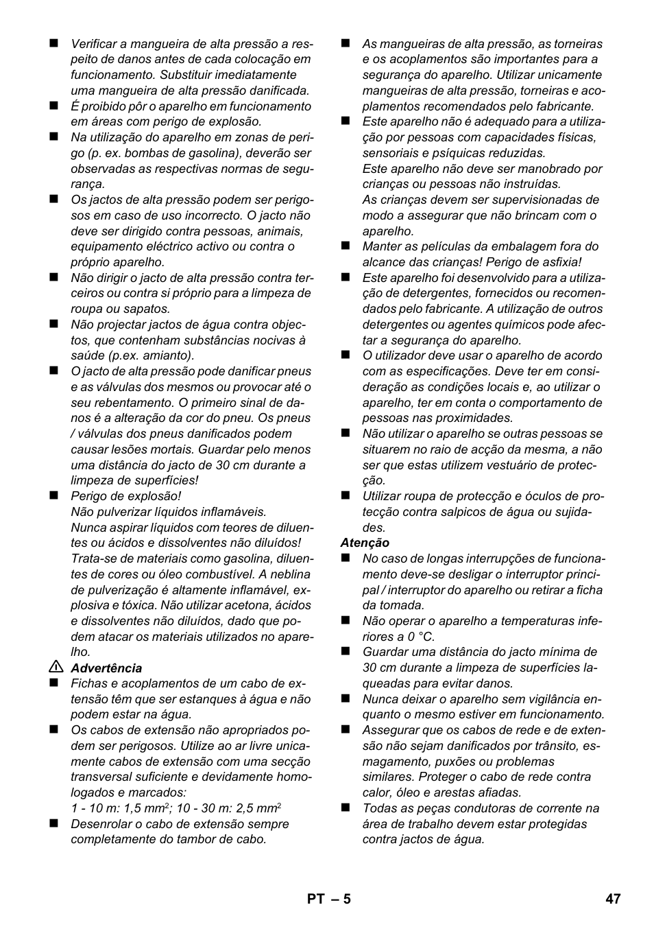 Karcher K 2 Car User Manual | Page 47 / 196