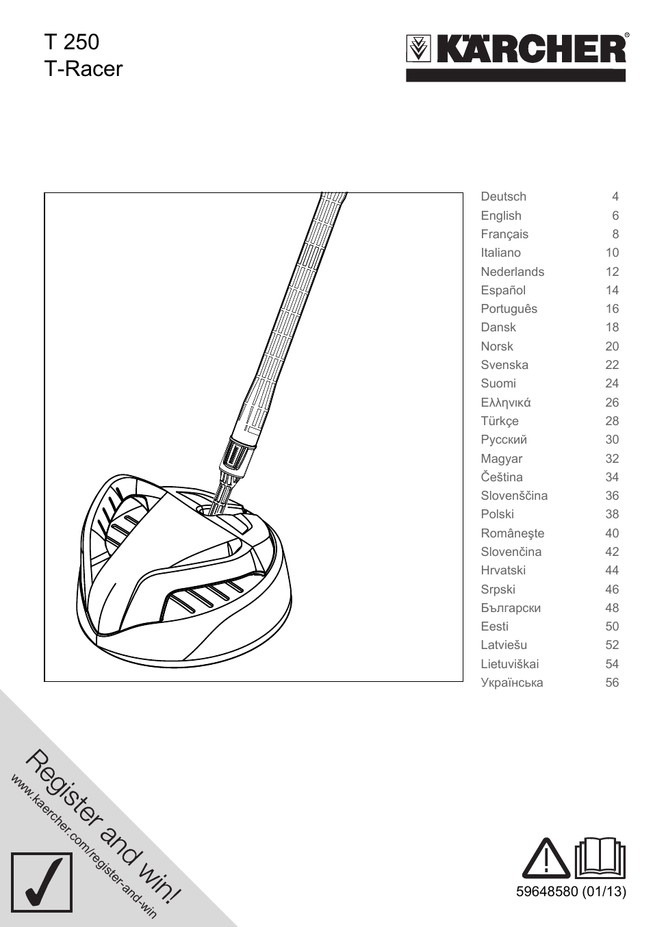 Karcher K 4 Premium eco!ogic Home User Manual | 64 pages