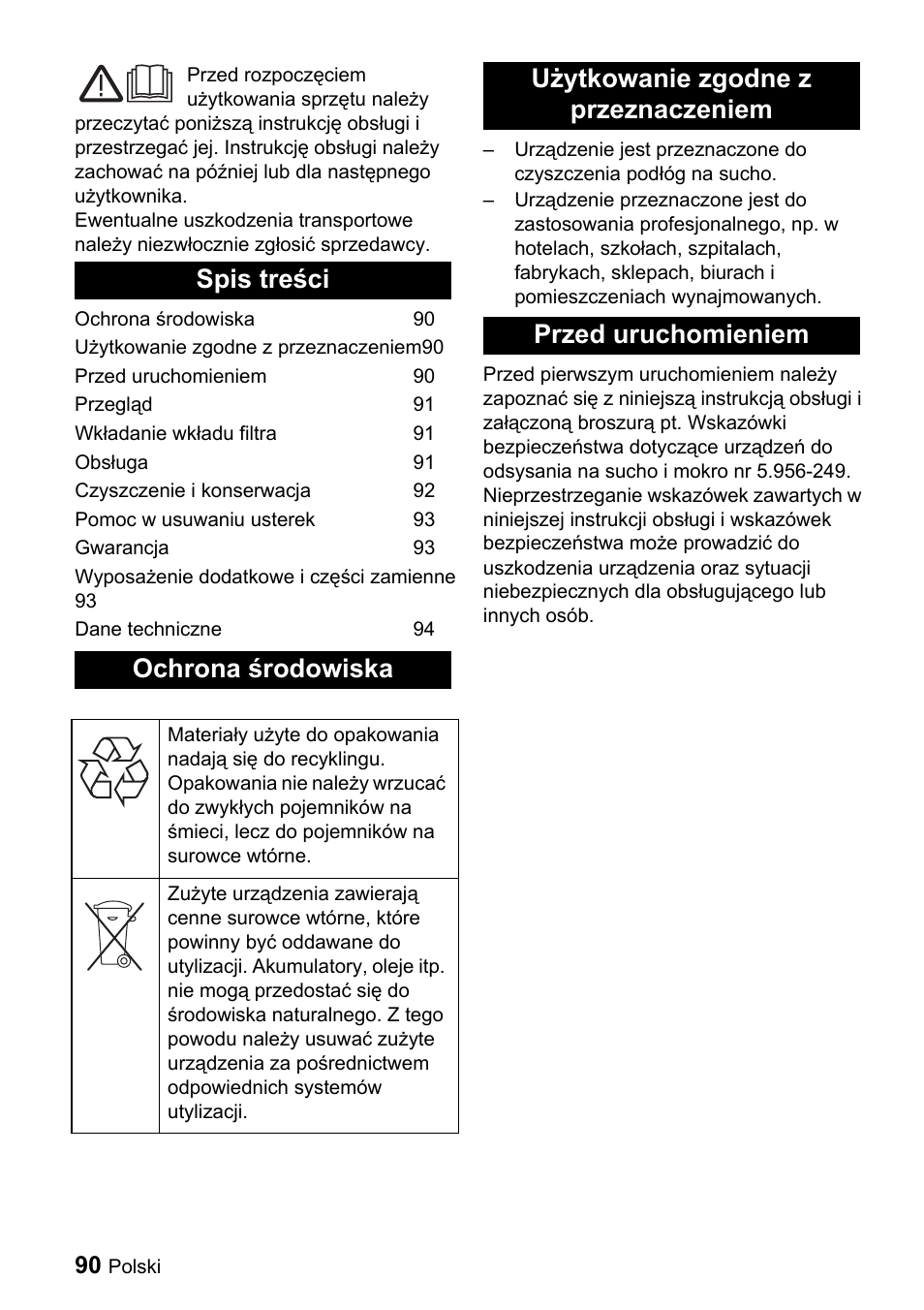 Karcher CV 66-2 User Manual | Page 90 / 148