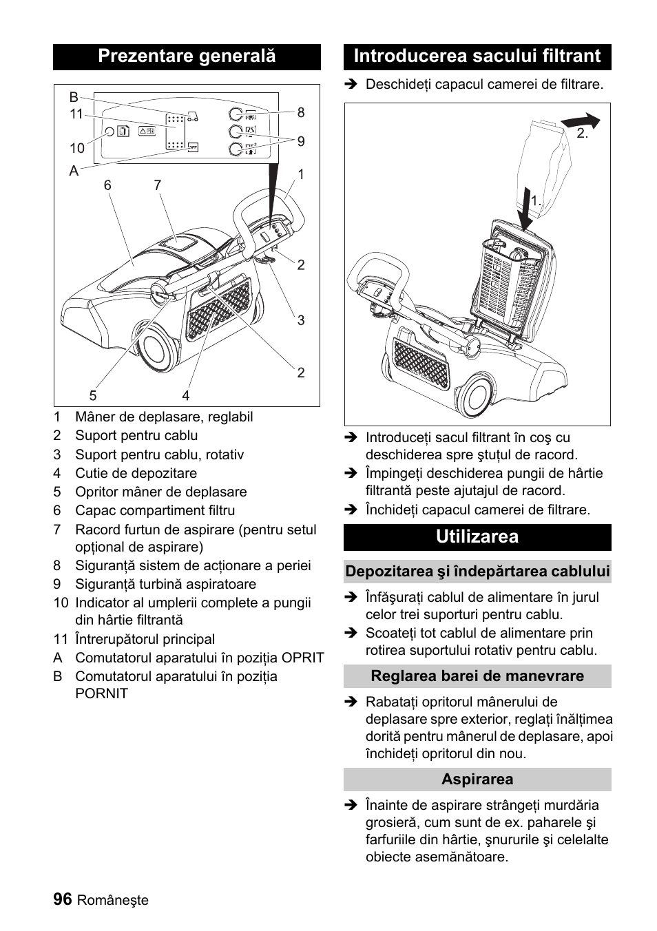 Karcher CV 66-2 User Manual | Page 96 / 148