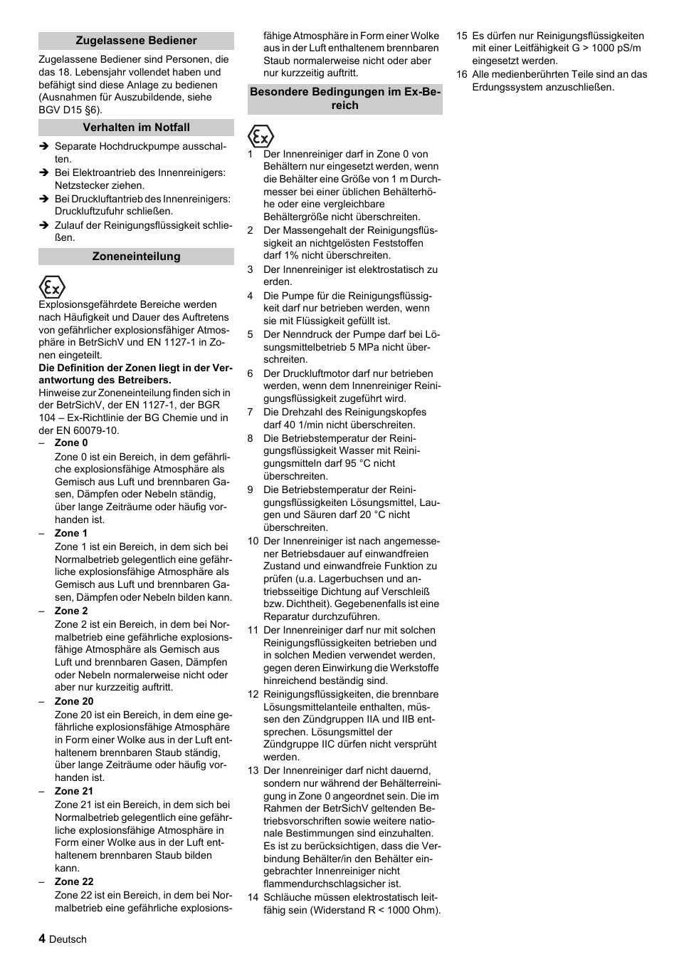 Karcher HKF 50 E User Manual | Page 4 / 60