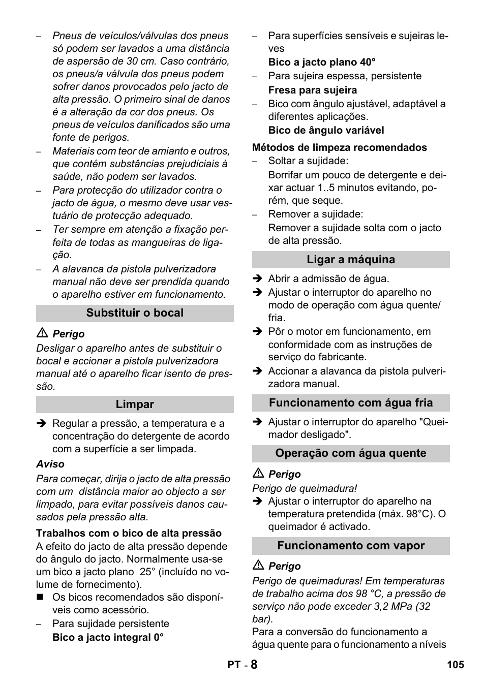 Karcher HDS 1000 De User Manual | Page 105 / 428