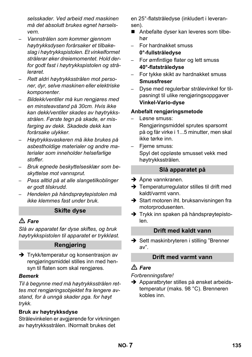 Karcher HDS 1000 De User Manual | Page 135 / 428