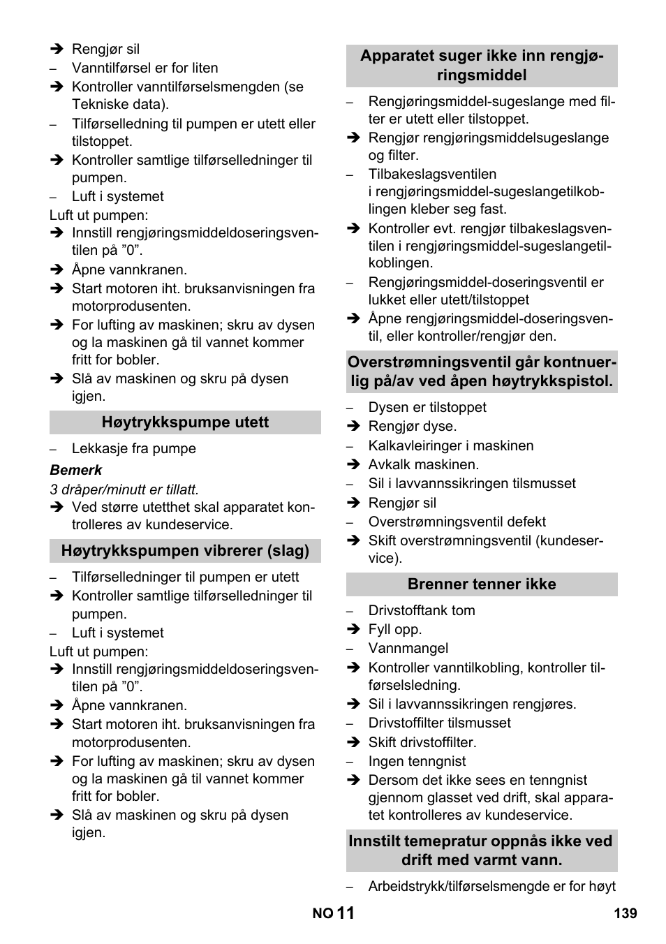 Karcher HDS 1000 De User Manual | Page 139 / 428