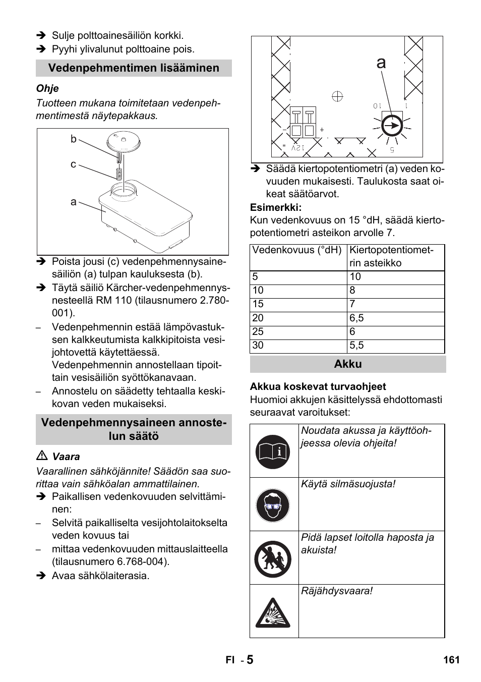 Karcher HDS 1000 De User Manual | Page 161 / 428