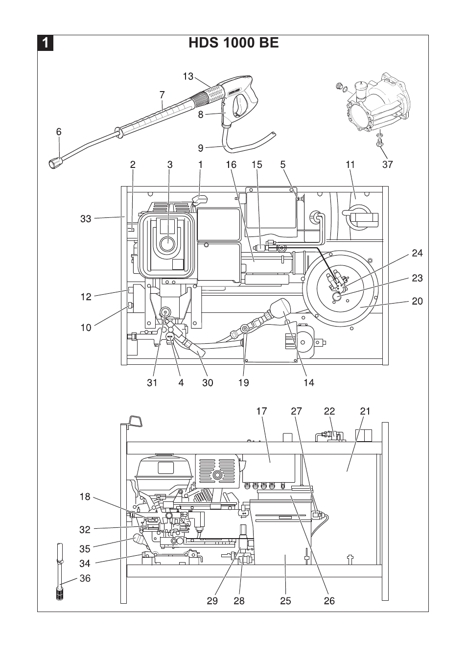 Karcher HDS 1000 De User Manual | Page 2 / 428