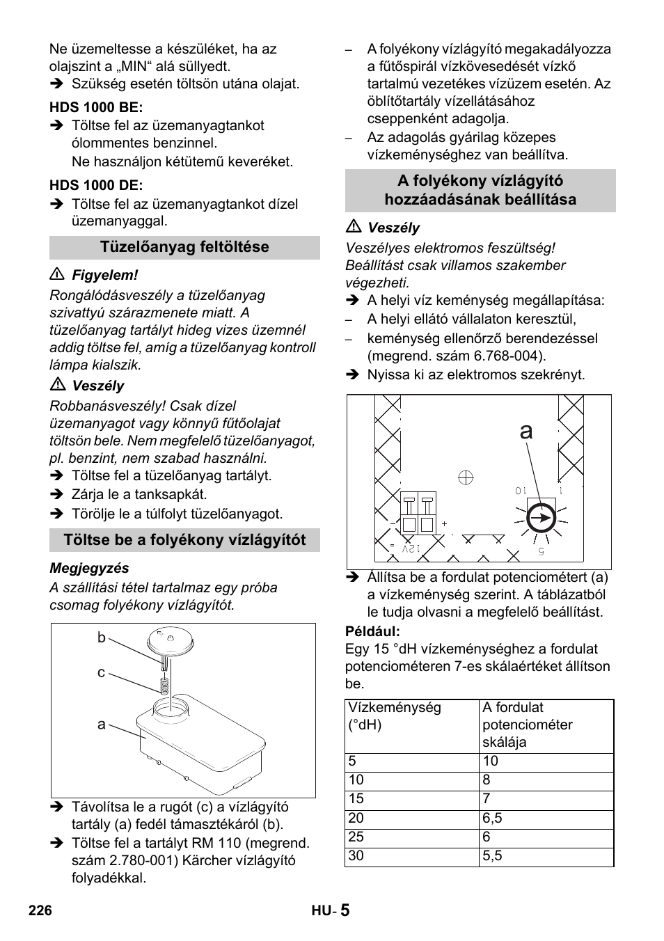 Karcher HDS 1000 De User Manual | Page 226 / 428