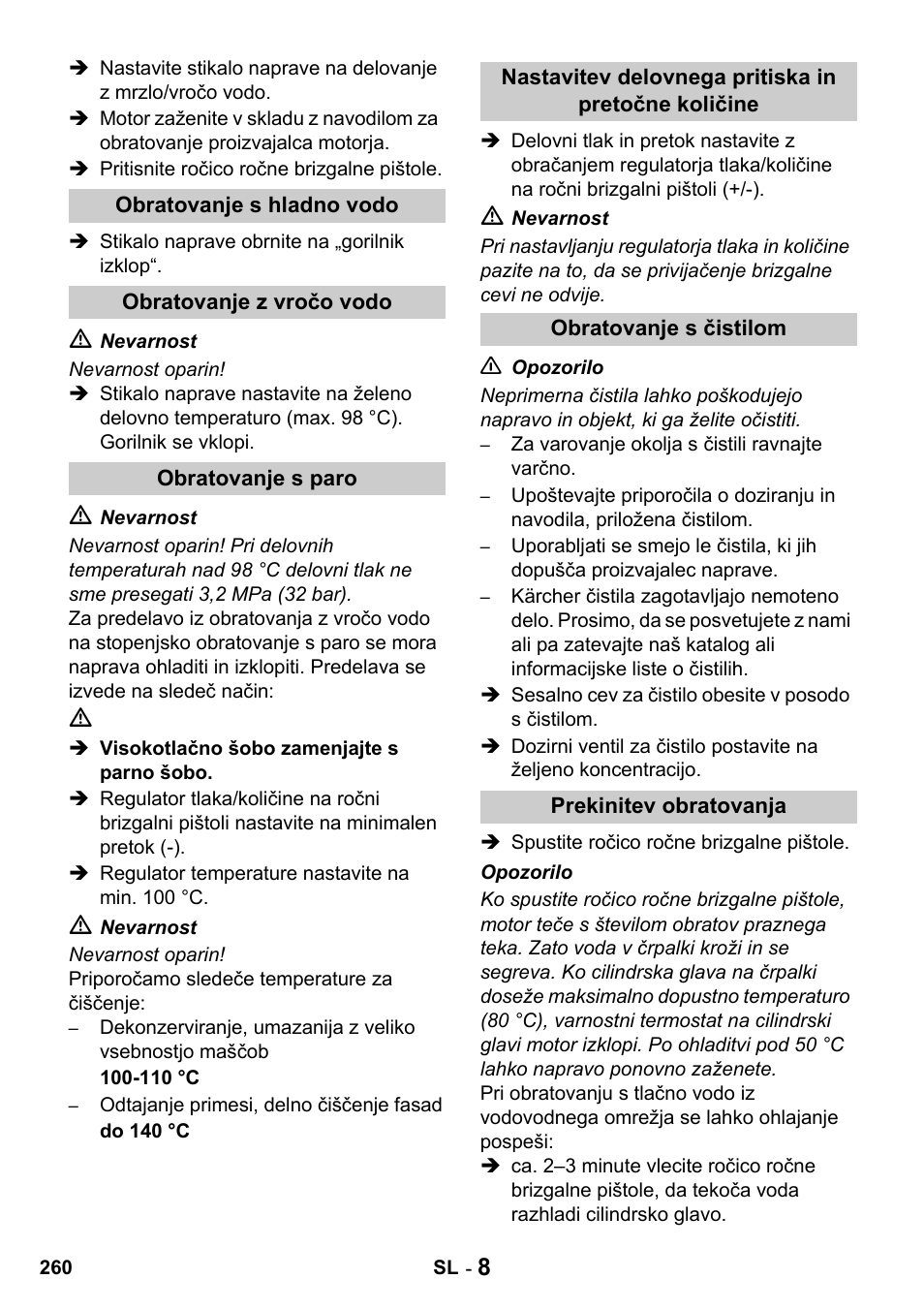 Karcher HDS 1000 De User Manual | Page 260 / 428