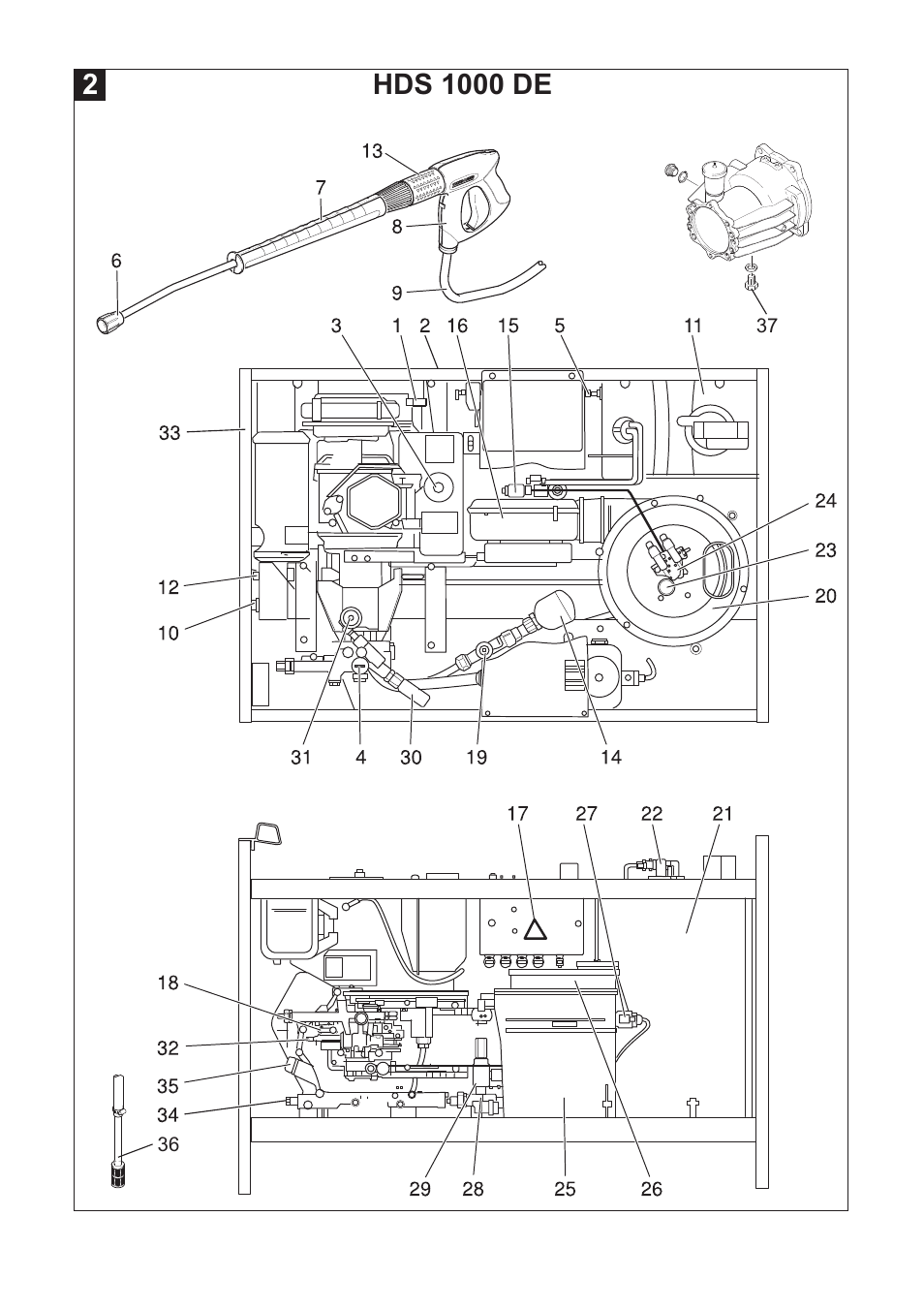 Karcher HDS 1000 De User Manual | Page 3 / 428