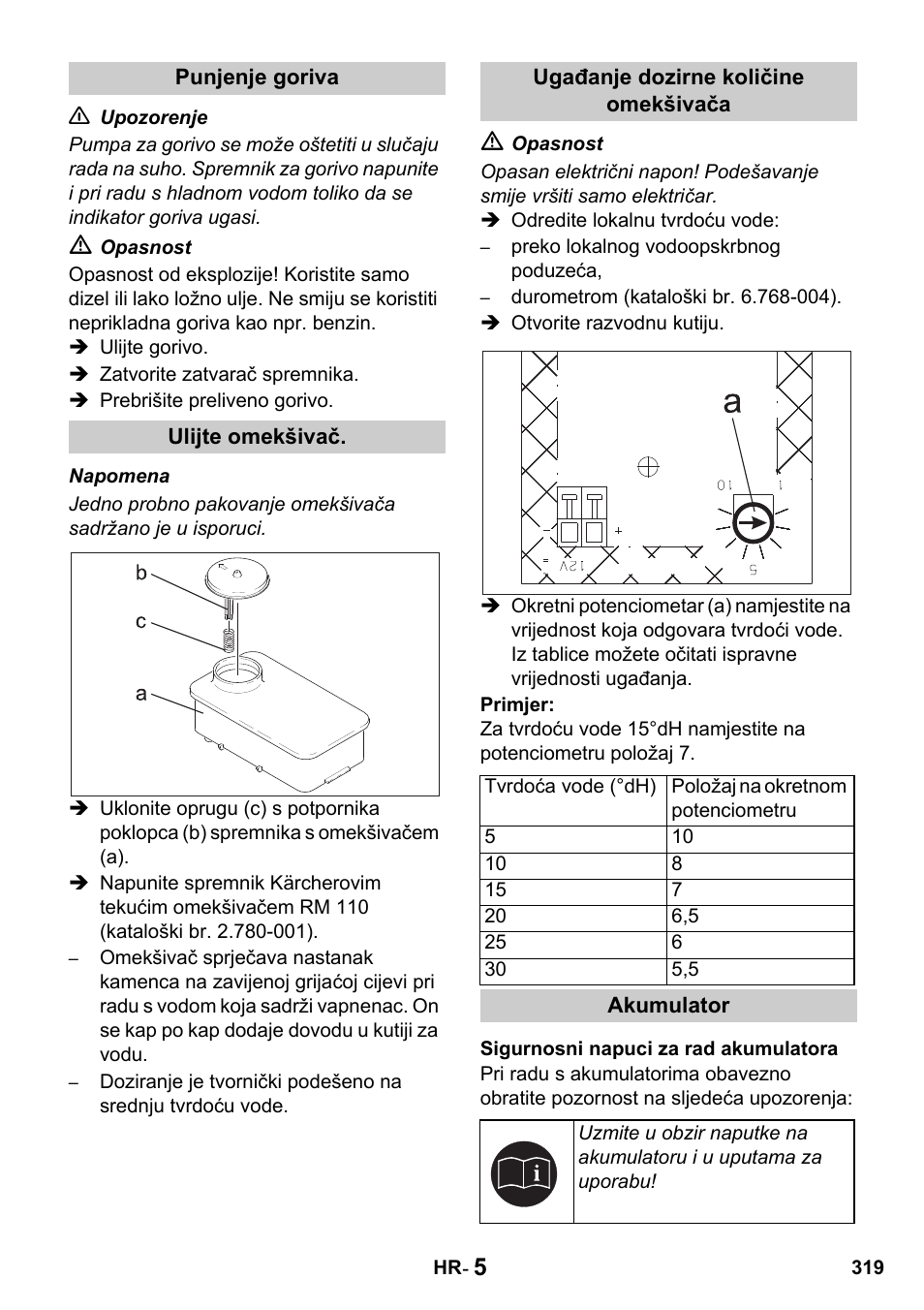 Karcher HDS 1000 De User Manual | Page 319 / 428