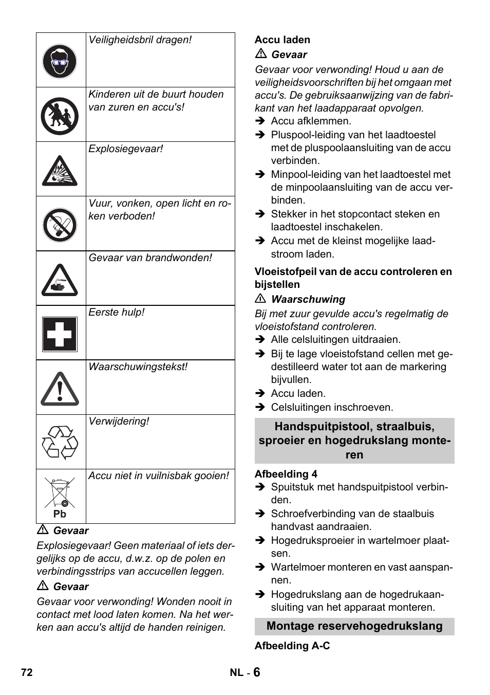 Karcher HDS 1000 De User Manual | Page 72 / 428
