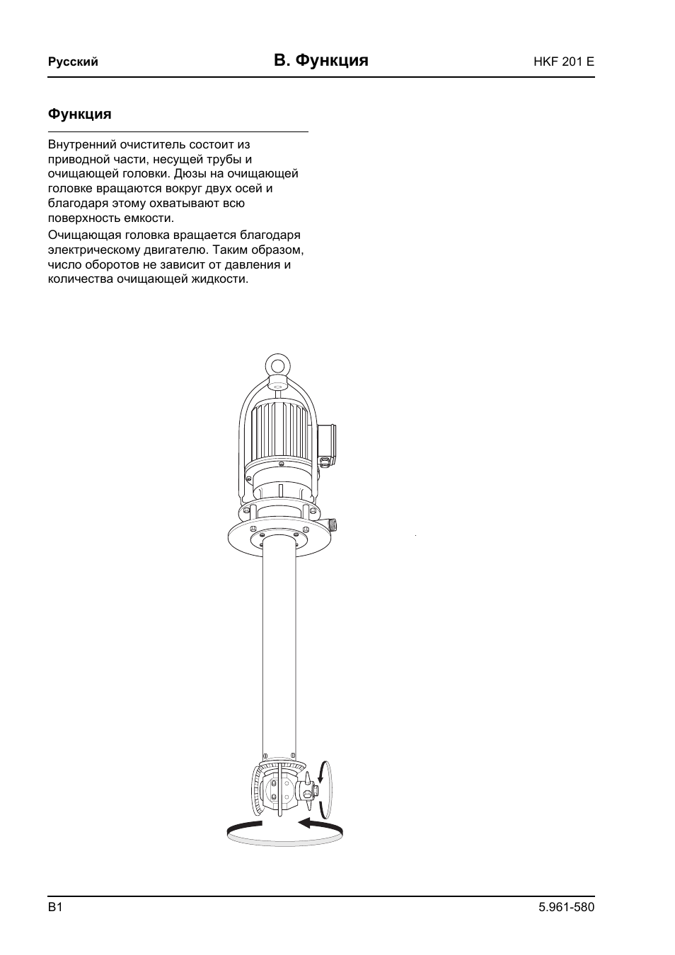 B. функция | Karcher HKF 201 E User Manual | Page 146 / 160