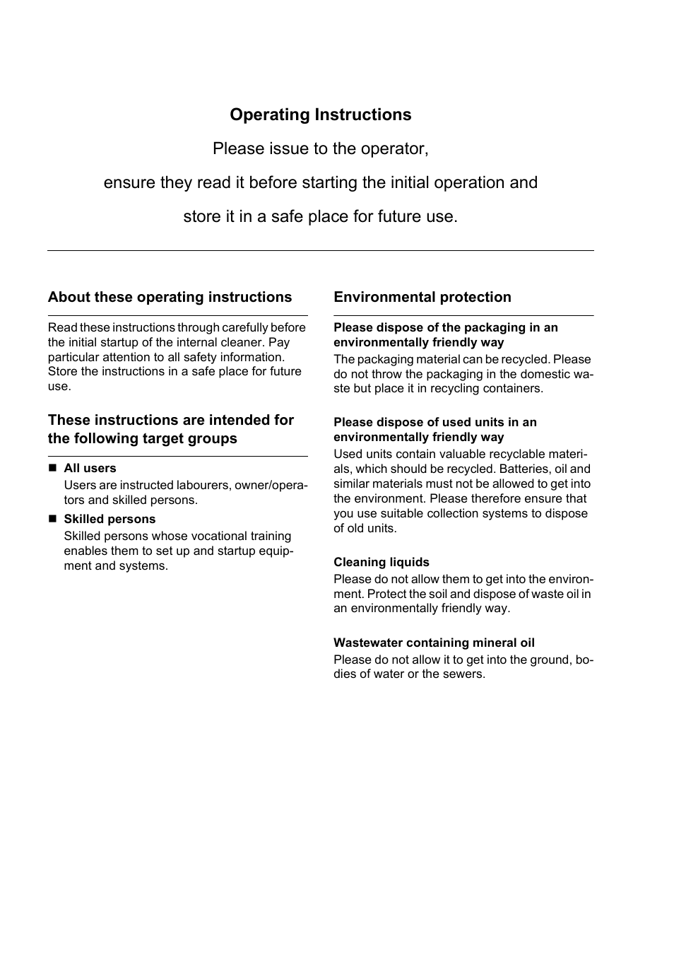 Karcher HKF 201 E User Manual | Page 22 / 160