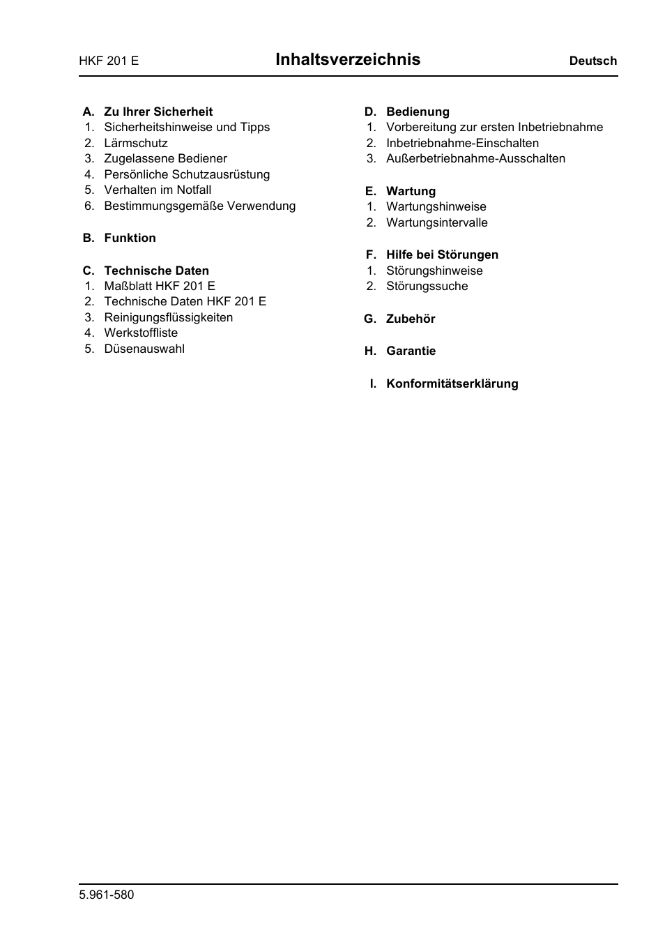 Karcher HKF 201 E User Manual | Page 3 / 160