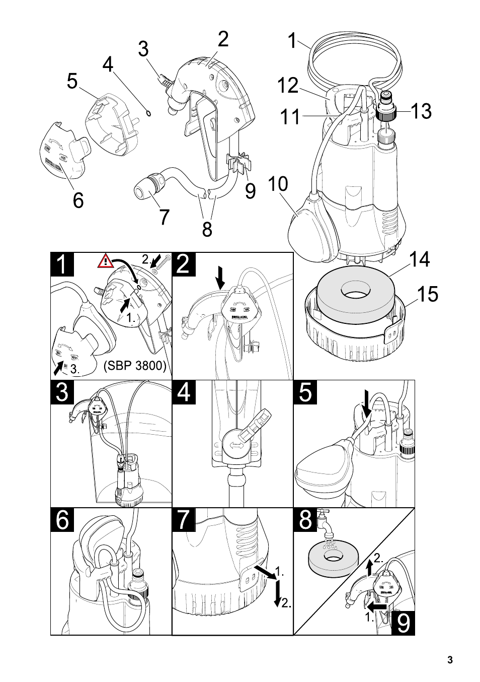 Karcher BP 1 Barrel Set User Manual | Page 3 / 68