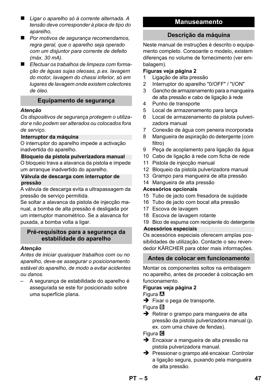 Karcher K 2 Compact Car User Manual | Page 47 / 196