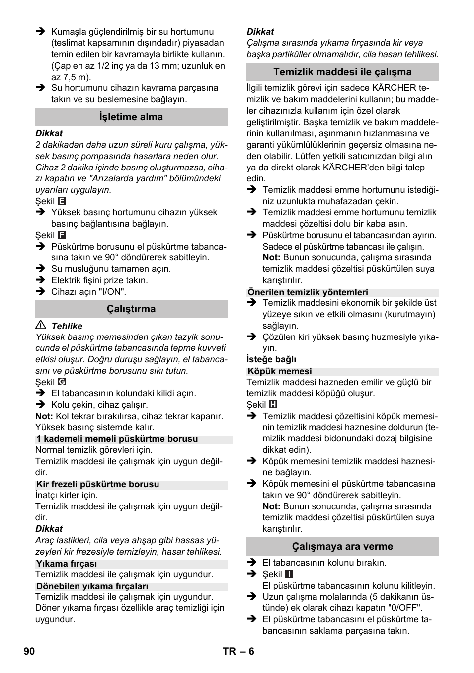 Karcher K 2 Compact Car User Manual | Page 90 / 196