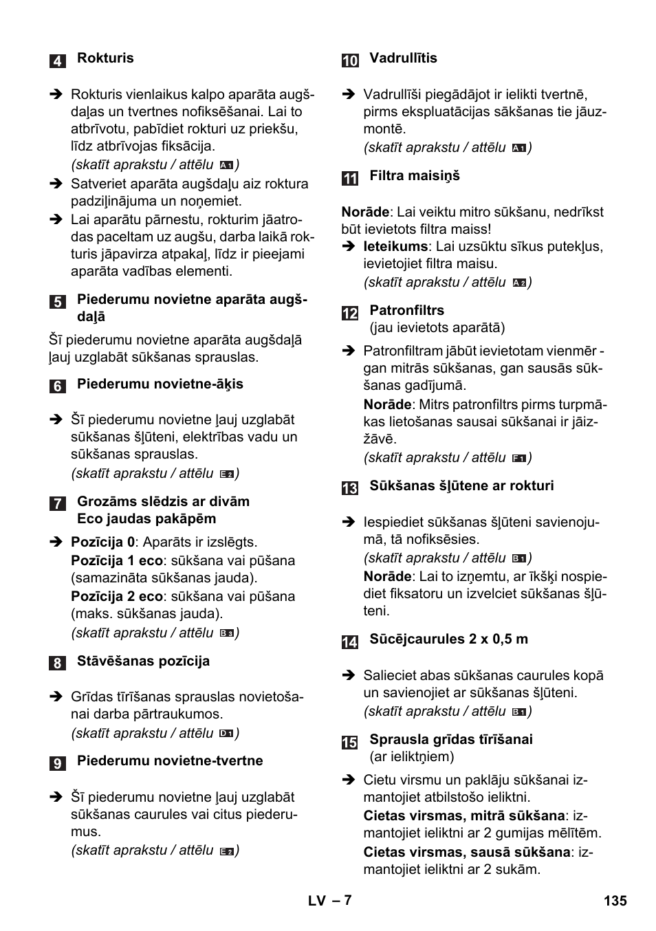 Karcher WD 5-800 eco!ogic User Manual | Page 135 / 158