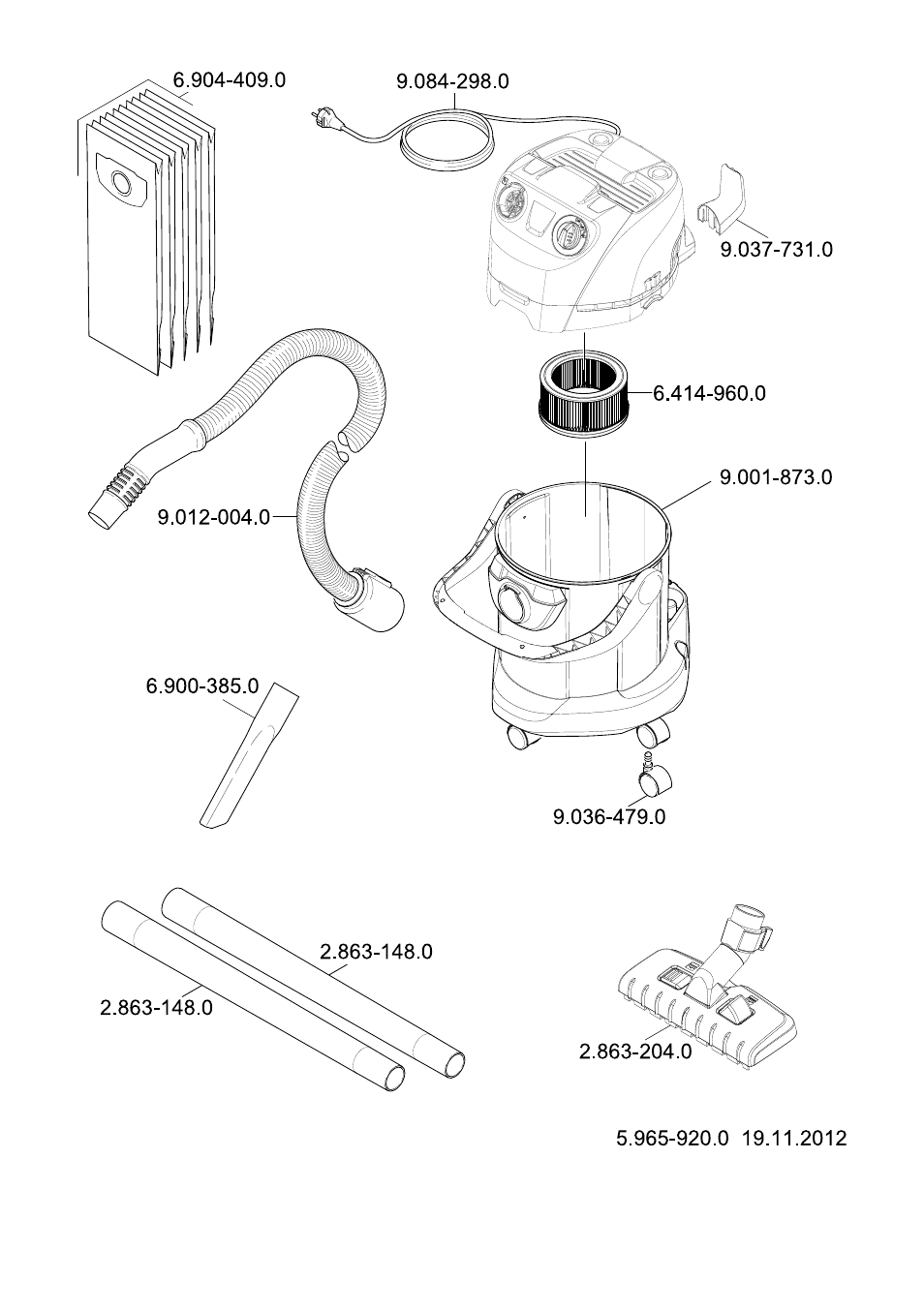 Karcher WD 5-800 eco!ogic User Manual | Page 157 / 158