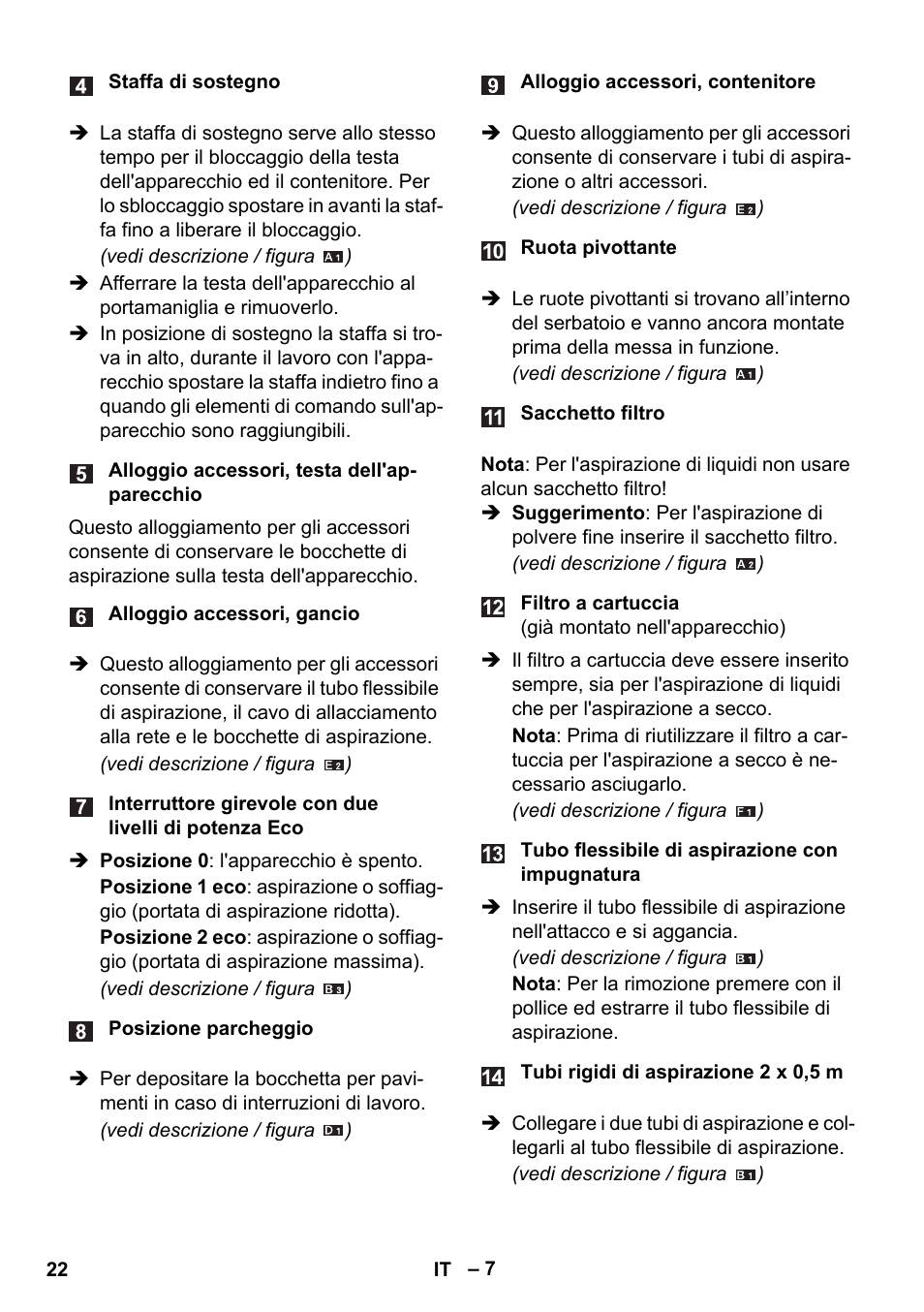 Karcher WD 5-800 eco!ogic User Manual | Page 22 / 158