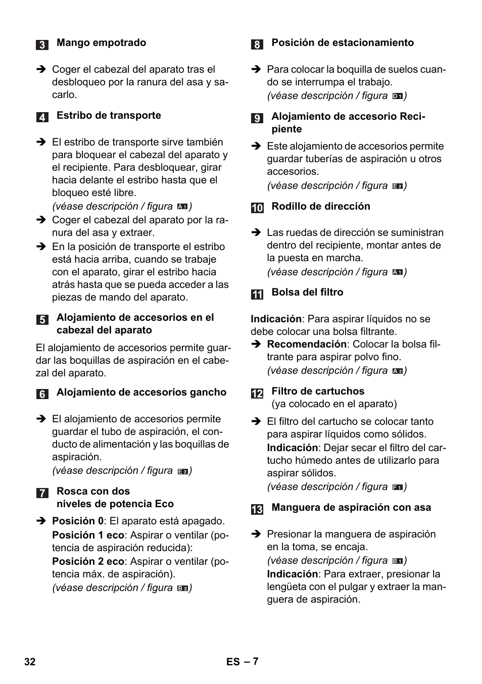 Karcher WD 5-800 eco!ogic User Manual | Page 32 / 158