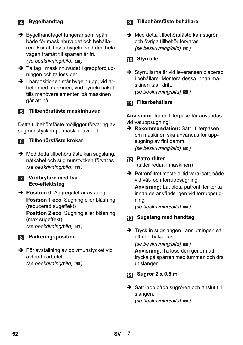 Karcher WD 5-800 eco!ogic User Manual | Page 52 / 158