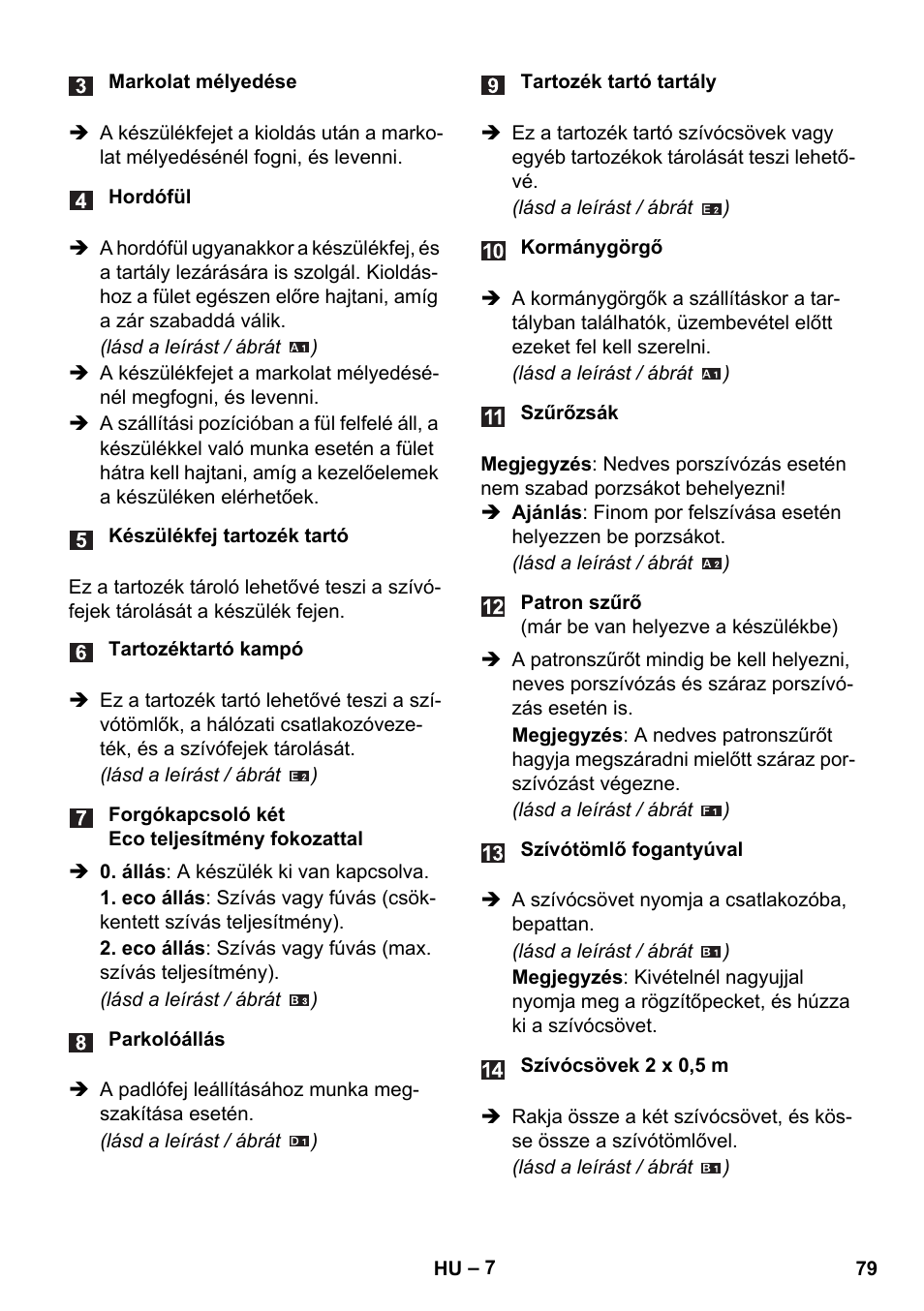 Karcher WD 5-800 eco!ogic User Manual | Page 79 / 158