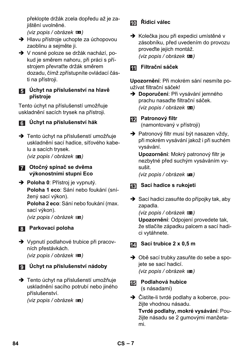 Karcher WD 5-800 eco!ogic User Manual | Page 84 / 158