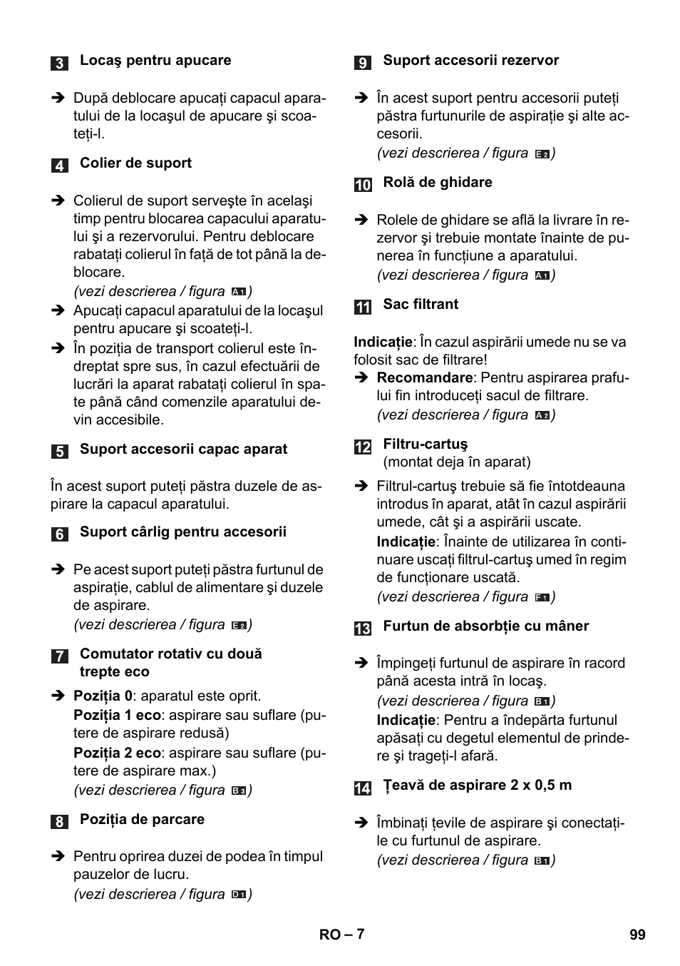 Karcher WD 5-800 eco!ogic User Manual | Page 99 / 158