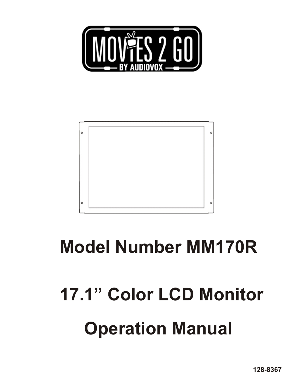 Audiovox MOVIES 2 GO MM170R User Manual | 4 pages
