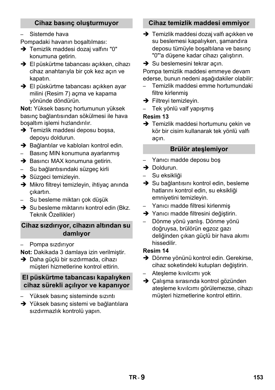 Karcher HDS 650 4M BASICEU-I User Manual | Page 153 / 328
