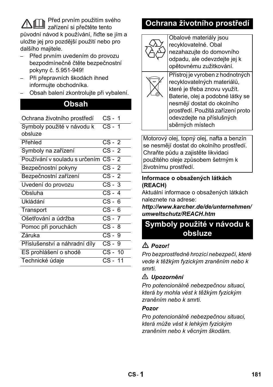 Karcher HDS 650 4M BASICEU-I User Manual | Page 181 / 328