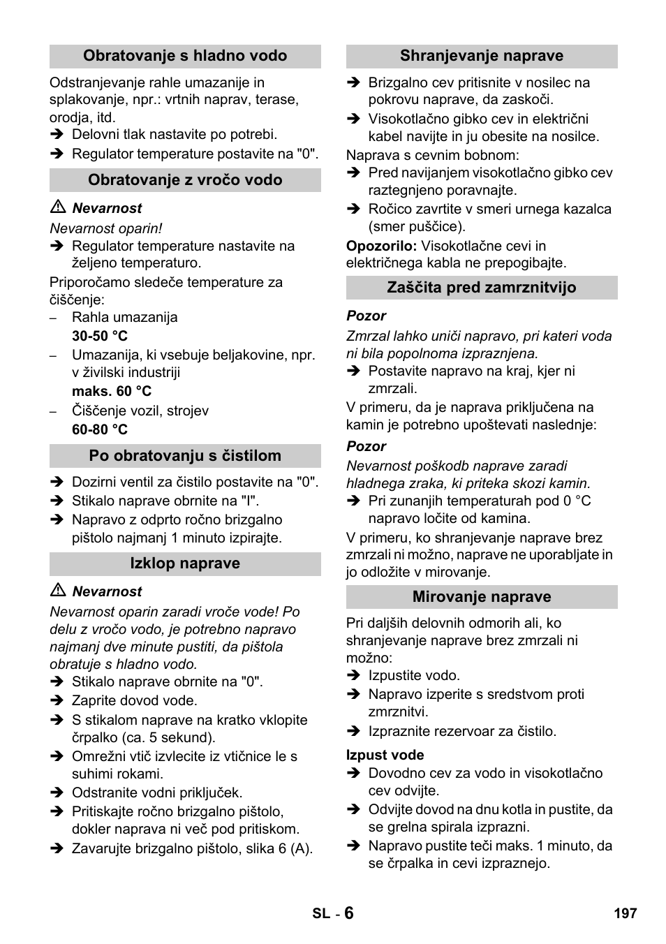 Karcher HDS 650 4M BASICEU-I User Manual | Page 197 / 328