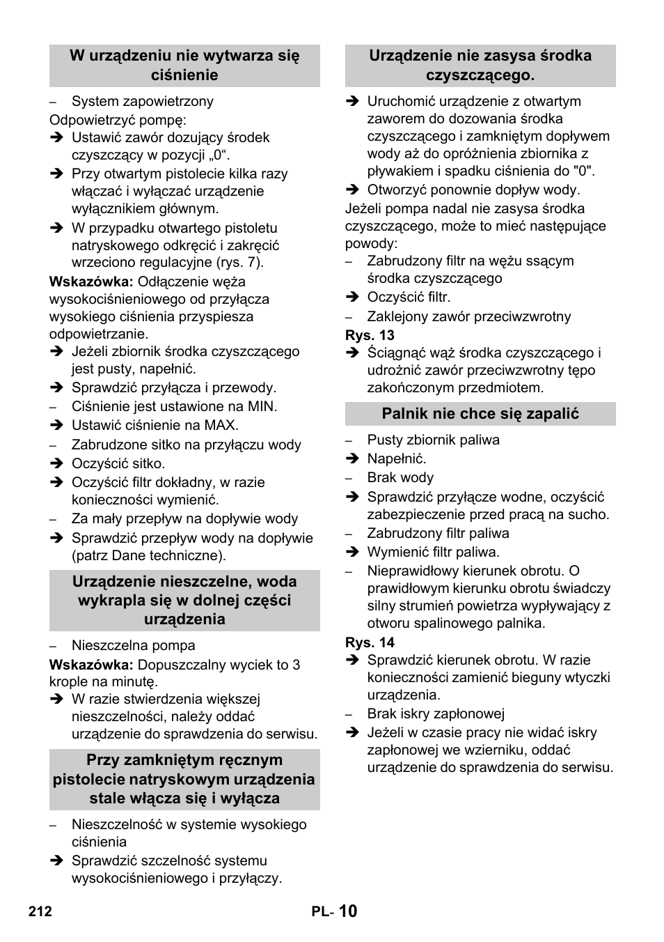 Karcher HDS 650 4M BASICEU-I User Manual | Page 212 / 328