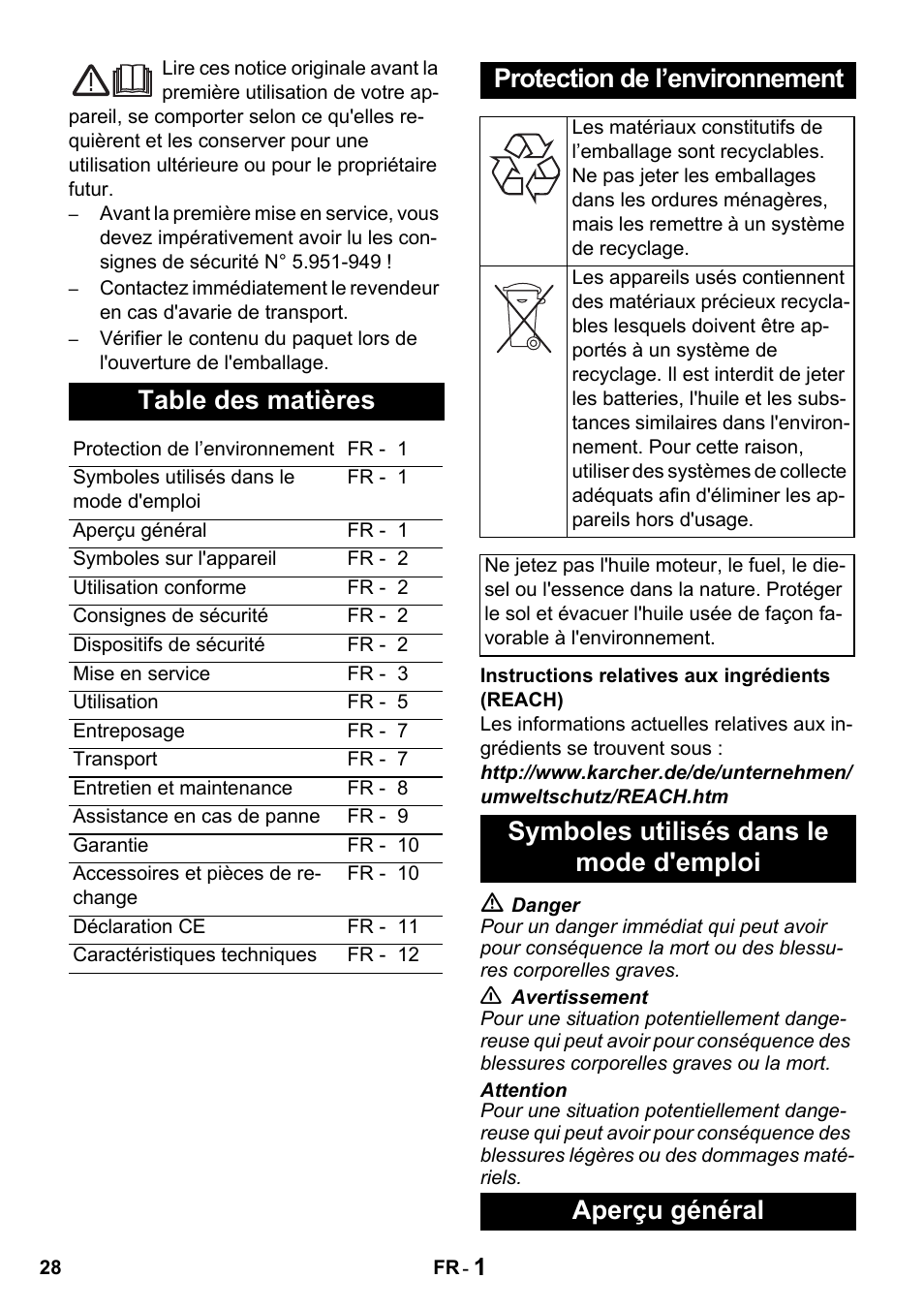 Karcher HDS 650 4M BASICEU-I User Manual | Page 28 / 328