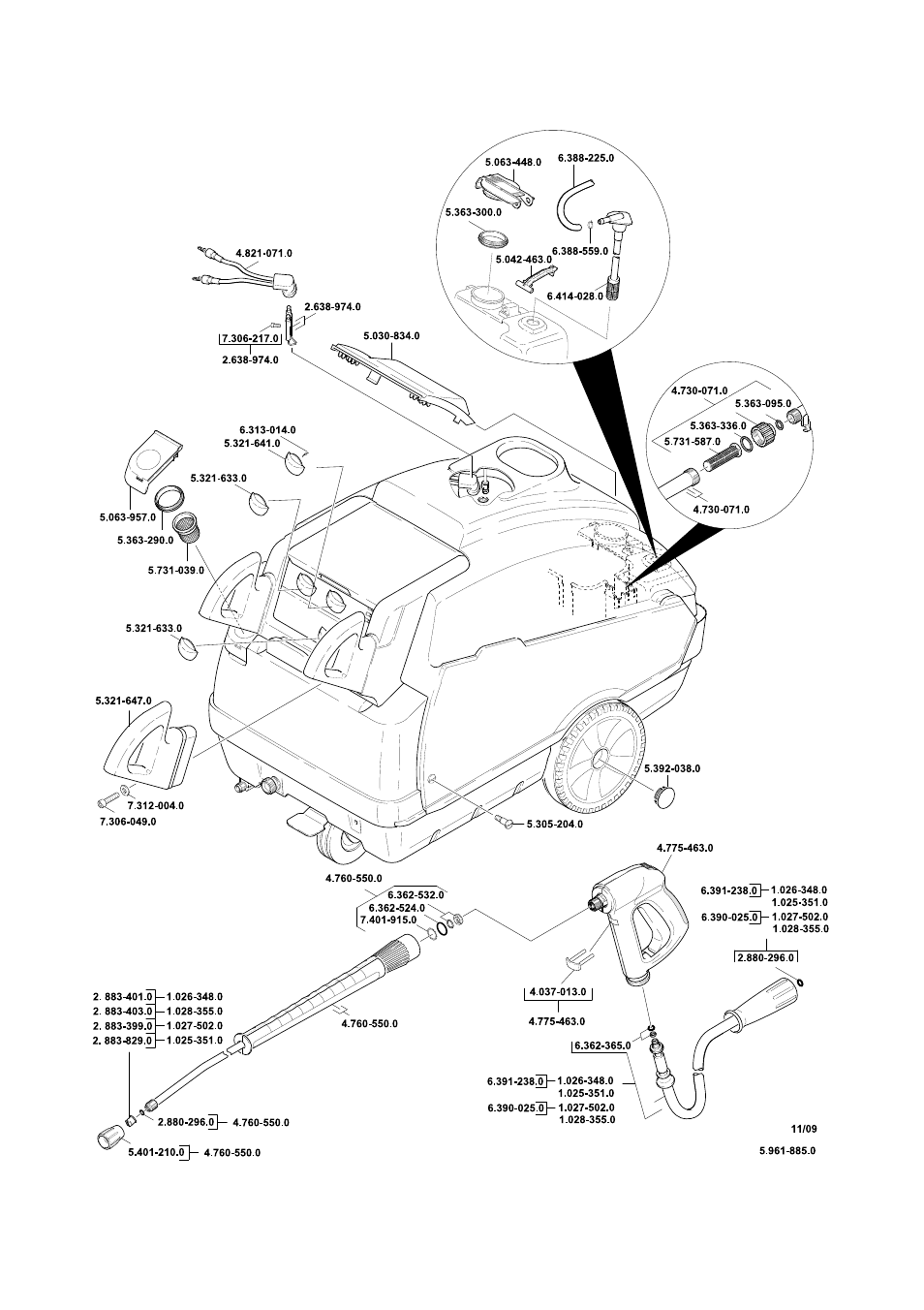 Karcher HDS 650 4M BASICEU-I User Manual | Page 324 / 328