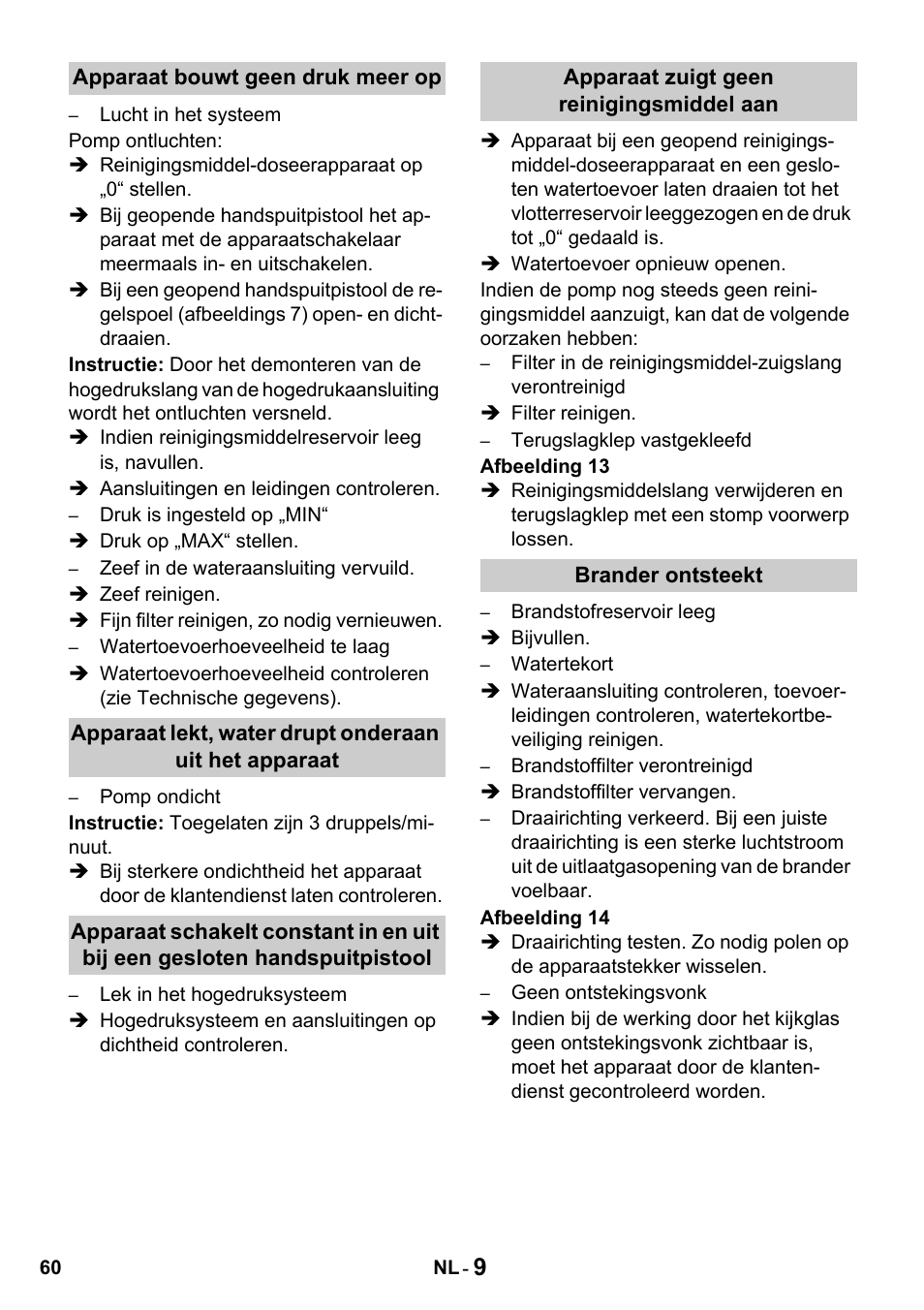 Karcher HDS 650 4M BASICEU-I User Manual | Page 60 / 328