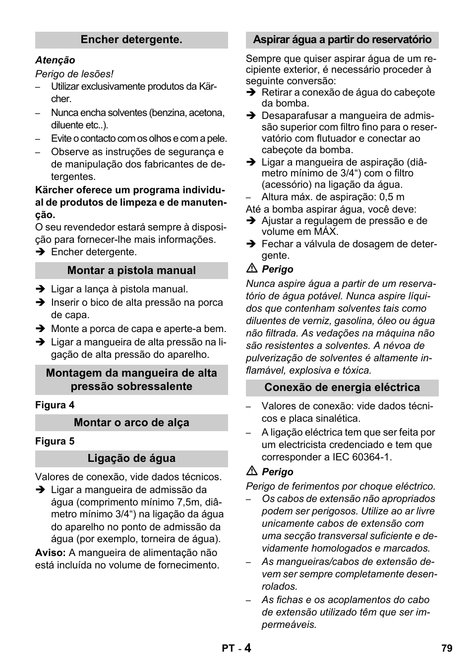 Karcher HDS 650 4M BASICEU-I User Manual | Page 79 / 328